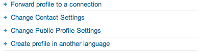 Public Profile Settings Public Profile Settings